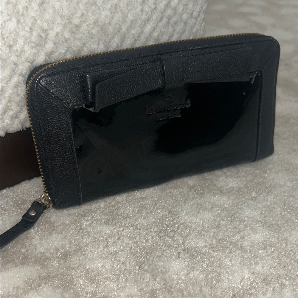 Kate Spade Black Leather Wallet